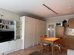 Foto vom Objekt Ferienwohnung Tidenhub (Nr. 4)  mit Strandkorb am Deich